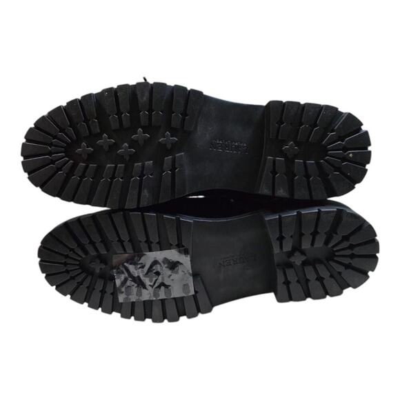 Lauren Ralph Lauren Carlee LACE UP‎ HIKING Combat BOOTS Black/Black SIZE 11 New - Picture 3 of 15
